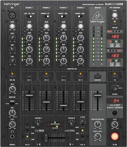 Behringer DJX900 5 Channel DJ Mixer (USB), B - CeX (UK): - Buy
